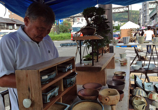 Met the New Potter Gassan in Kyoto