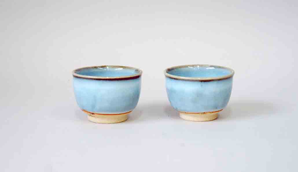 Moon Sake Cup Set by Gassan 2.3"(6cm) +++ Shipping Free