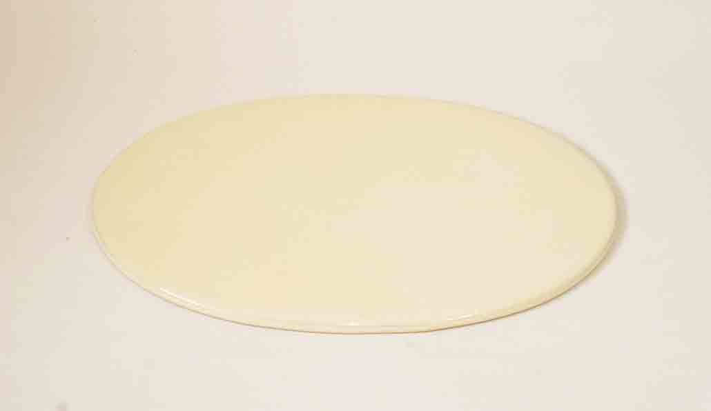 Reifo White Ceramic Plate for displaying 11"(28.5cm)