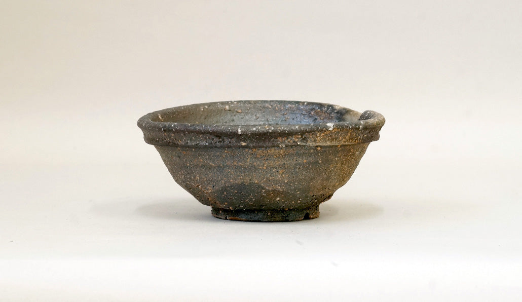 Toji Wood-Fired Bonsai Pot 5.1"(13cm) T011 +++ Shipping Free