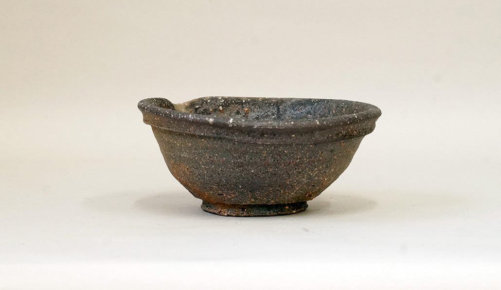 Toji Wood-Fired Bonsai Pot 5.1"(13cm) T011 +++ Shipping Free