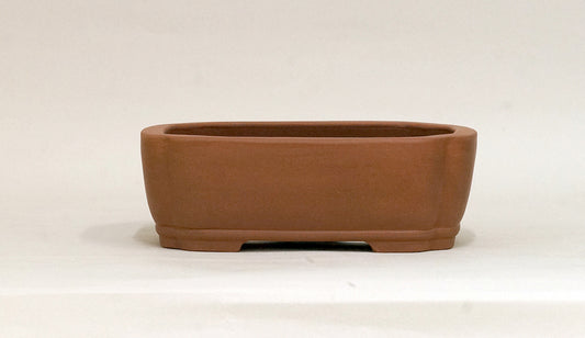 Unglazed Rectangle Tokoname Bonsai Pot 7.4"(18.8cm) UG001 +++ Shipping Free