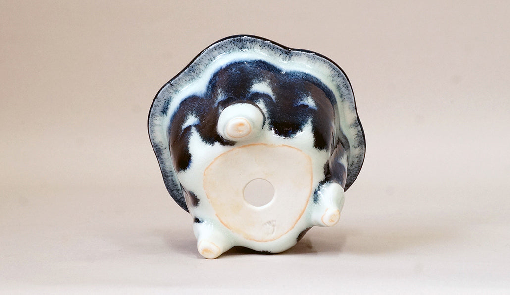 Flower Shaped Pot by Yuka Y030 +++ Shipping Free