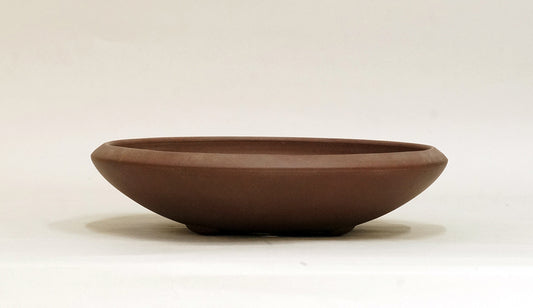 YAMAAKI  Unglazed Round Bonsai Pot 8"(21cm) +++ Shipping Free