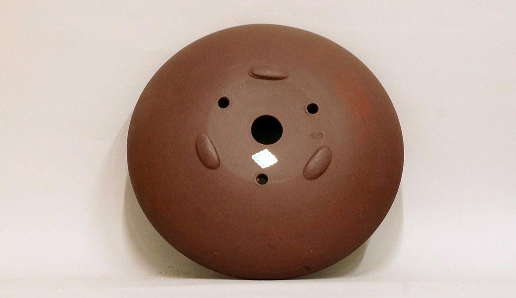 YAMAAKI Unglazed Round Bonsai Pot 8"(21cm) +++ Shipping Free