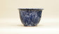 Shuuhou Cascade Bonsai Pot in Navy Glaze 6.1"(15.5cm) +++ Shipping Free