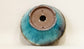 Sky-Blue Bonsai Pot with Red Specks by Shuuhou 7.4"(19cm) S583 +++ Shipping Free