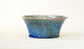 Running Blue! Bonsai Pot with Red Accents by Shuuhou 7.2"(18.5cm) S586 +++ Shipping Free　