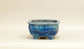 Rectangle Blue Bonsai Pot by Shuuhou 7.2"(18.3cm) S590 +++ Shipping Free