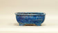 Rectangle Blue Bonsai Pot by Shuuhou 7.2"(18.3cm) S590 +++ Shipping Free