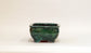 Rectangle Bonsai Pot in Deep Green by Shuuhou 7"(18cm) S602