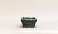 Rectangle Bonsai Pot with Deep Green by Shuuhou  5.3"(13.4cm) S603 +++ Shipping Free