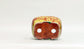 Yellow-Green and Pink Glazed Bonsai Pot by Shuuhou 6.1"(15.5cm) S605