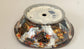 Brown Glazed Bonsai Pot with White & Red by Bunzan 10.2"(26cm) +++ Shipping Free