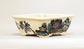 Bonsai Pot Featuring a Scene of a hometown by Bunzan 9"(22.8cm) B090