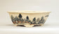 Bonsai Pot Featuring a Scene of a Historic Temple by Bunzan 10.3"(26.2cm) B091　　