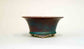 Eimei Shinsya Glazed Bonsai Pot 5.3"(13.5cm) +++ Shipping Free