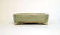 Eimei Rectangle Celadon Bonsai Pot 7,5"(18.6cm) E269 +++Shipping Free