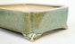 Eimei Rectangle Celadon Bonsai Pot 7,5"(18.6cm) E269 +++Shipping Free