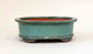 Good Buy! Eimei Blue Oribe Oval Bonsai Pot 6"(16cm)+++Shipping Free