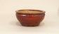 Eimei Shinsya Glazed Bonsai Pot with "Kiln transformation" 4.5"(11.5cm)+++Shipping Free