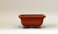 Eimei Unglazed Bonsai Pot in Red Clay 7"(19cm)  E400 +++Shipping Free!