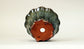 Eimei Flower Shaped Bonsai Pot in Namako Glaze 5"(12.7cm) E560 +++ Shipping Free