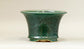 Eimei Round Bonsai Pot in Blue Oribe 5.9"(15cm) E568 +++ Shipping Free