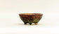 Shinsya Glazed Bonsai Pot with 3 Cat Feet by Yozan 3.7"(9.5cm) E599 +++ Shipping Free