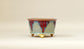 Gold Kintsugi Bonsai Pot by Eimei 4"(10.2cm) E629 +++ Shipping Free