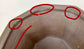 Eimei Unglazed Octagonale Bonsai Pot 8.27"(21cm) E630