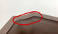 Eimei Unglazed Rectangle Bonsai Pot with Cut Corners 8.27"(21cm) E631