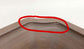 Eimei Unglazed Rectangle Bonsai Pot with Cut Corners 8.27"(21cm) E631