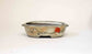 Gassan Oval "Kakiotoshi" Painting  Pot with the Sun 4.5"(11.5cm)+++Shipping Free