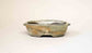 Gassan Oval "Kakiotoshi" Painting  Pot with the Sun 4.5"(11.5cm)+++Shipping Free