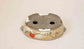 Gassan Oval "Kakiotoshi" Painting  Pot with the Sun 4.5"(11.5cm)+++Shipping Free