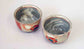 Round Sake Cup Set with Red Painting by Gassan 2.3"(6cm) +++ Shipping Free