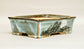 Gassan Rectangle Bonsai Pot with the Moon 6" (15.5cm) G147 +++ Shipping Free