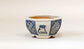Gassan Octagonal Pot with Hand-Painted 4 Puppies 3.6"(9.2cm) G164 +++ Shipping Free