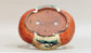 Ship & Waves! Gassan Red Painting Bonsai Pot 6.6"(16.8cm) G166+++ Shipping Free