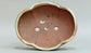 Ship & Waves! Gassan Red Painting Bonsai Pot 6.6"(16.8cm) G166+++ Shipping Free