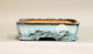 Gassan Rectangle Bonsai Pot with the Moon 6.4" (16.5cm) G169 +++ Shipping Free