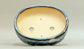 Kintsugi Oval Moon Bonsai Pot by Gassan  6.4"(16.5cm) G170 +++ Shipping Free