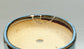 Kintsugi Oval Moon Bonsai Pot by Gassan  6.4"(16.5cm) G170 +++ Shipping Free