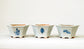 Northern Animal Series – Set of 3 Hand-Painted Bonsai Pots by Gassan 2.76"(7cm) G171 　