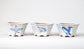 Northern Animal Series – Set of 3 Hand-Painted Bonsai Pots  by Gassan 2.76"(7cm) G173 　