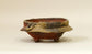 Toji Wood-Fired Bonsai Pot in Okama Style 3.9"(10cm) T026 +++ Shipping Free