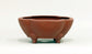 Eimei Unglazed Bonsai Pot with Lotus Shape 5.1"(13cm) E628 +++ Shipping Free