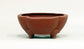 Eimei Unglazed Bonsai Pot with Lotus Shape 5.1"(13cm) E628 +++ Shipping Free