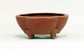 Eimei Unglazed Bonsai Pot with Lotus Shape 5.1"(13cm) E628 +++ Shipping Free